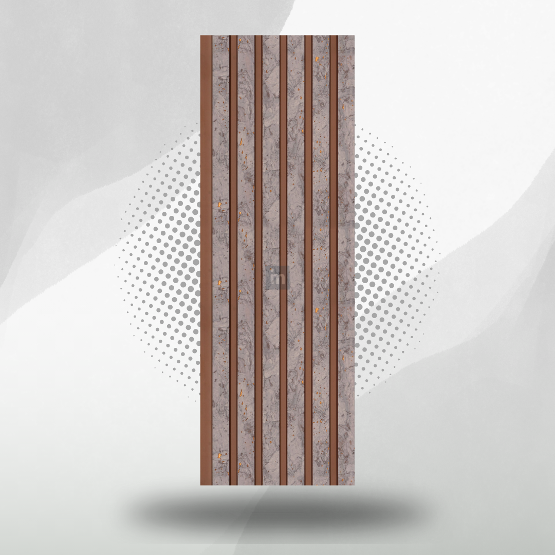 GL-6510 / EMPORIO PREMIUM LOUVERS / SEAMLESS INTERLOCKING LOUVERS / 8 FT x 10 INCHES