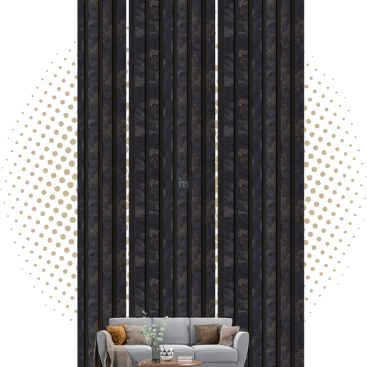 GL-6511 / EMPORIO PREMIUM LOUVERS / SEAMLESS INTERLOCKING LOUVERS / 8 FT x 10 INCHES