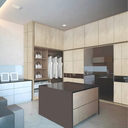 GL - 7704 - 2440MM X 1220MM (8FT X 4FT) - 1.5MM ANTI SCRATCH ACRYLIC SHEET - CRYSTA