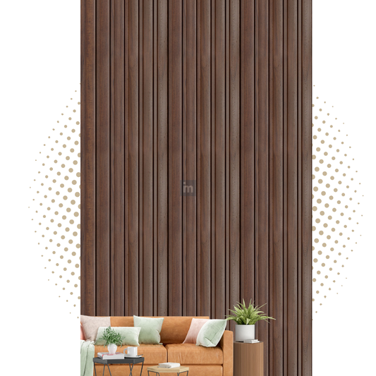 GL-96201 / EMPORIO PREMIUM LOUVERS / SEAMLESS INTERLOCKING LOUVERS / 9.5 FT x 10 INCHES