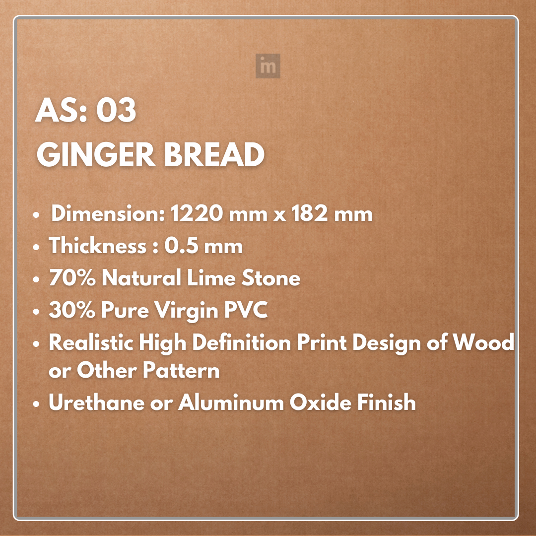 AS - 03 - GINGER BREAD - SPC FLOORING
