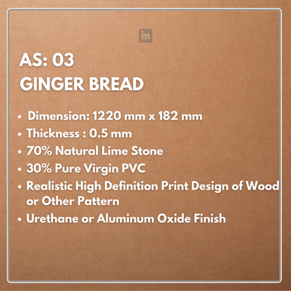 AS - 03 - GINGER BREAD - SPC FLOORING
