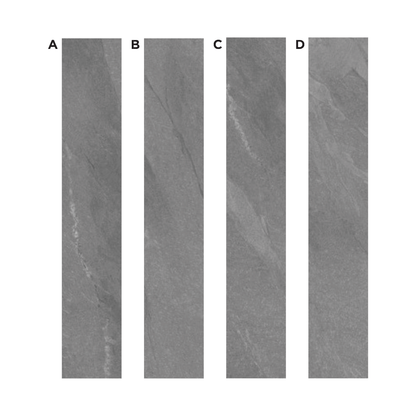 AC: HF001324 - GRIS KADAPPA - STONE - EDEN COLLECTION -  CLICK N LOCK TILES - WELSPUN FLOORING