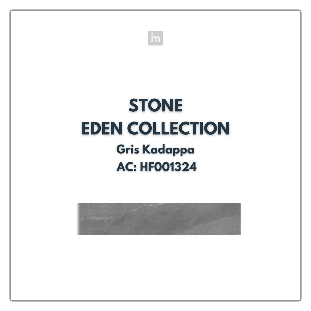 AC: HF001324 - GRIS KADAPPA - STONE - EDEN COLLECTION -  CLICK N LOCK TILES - WELSPUN FLOORING