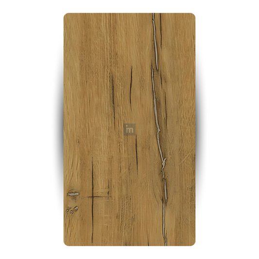 HG- 5122 FLAGSTAFF OAK  / HIGH GLOSS   / DECORATIVE LAMINATE / THINK LUXURY  - 1MM - 8FT x 4FT