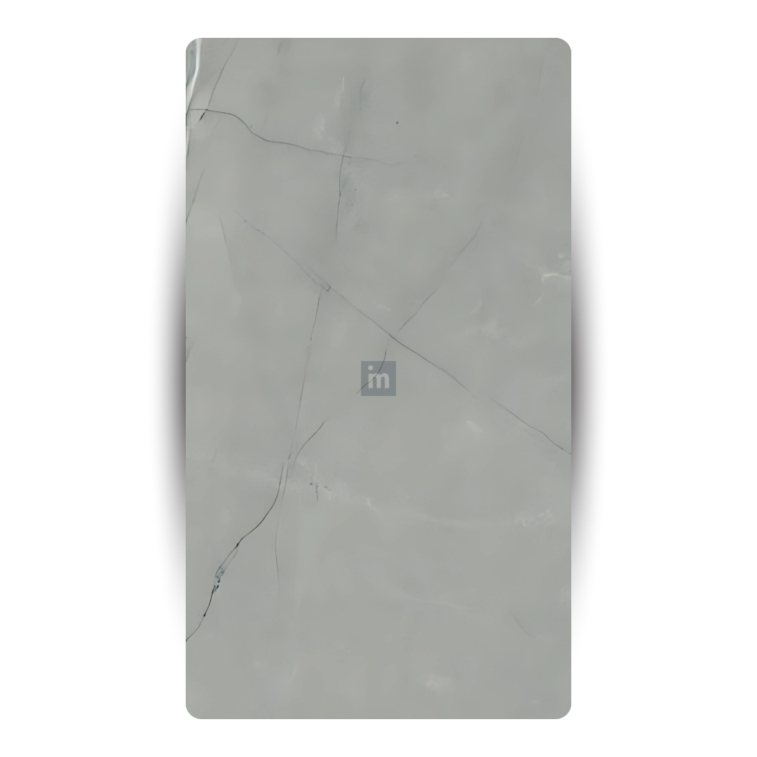 HG- 6540 CASPIO SILVER / HIGH GLOSS   / DECORATIVE LAMINATE / THINK LUXURY  - 1MM - 8FT x 4FT