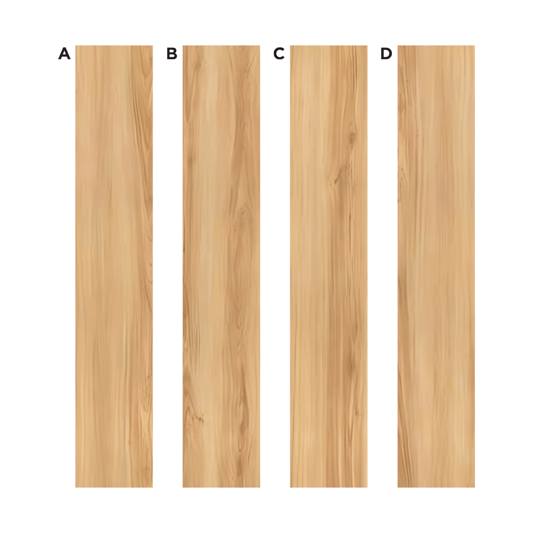 AC: HF000808 - HARVEST HARMONY - WOOD - BLISS COLLECTION - 8.86INCH X 48.03INCH X 4MM - CLICK N LOCK TILES - WELSPUN FLOORING