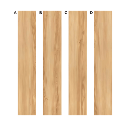 AC: HF000808 - HARVEST HARMONY - WOOD - BLISS COLLECTION - 8.86INCH X 48.03INCH X 4MM - CLICK N LOCK TILES - WELSPUN FLOORING