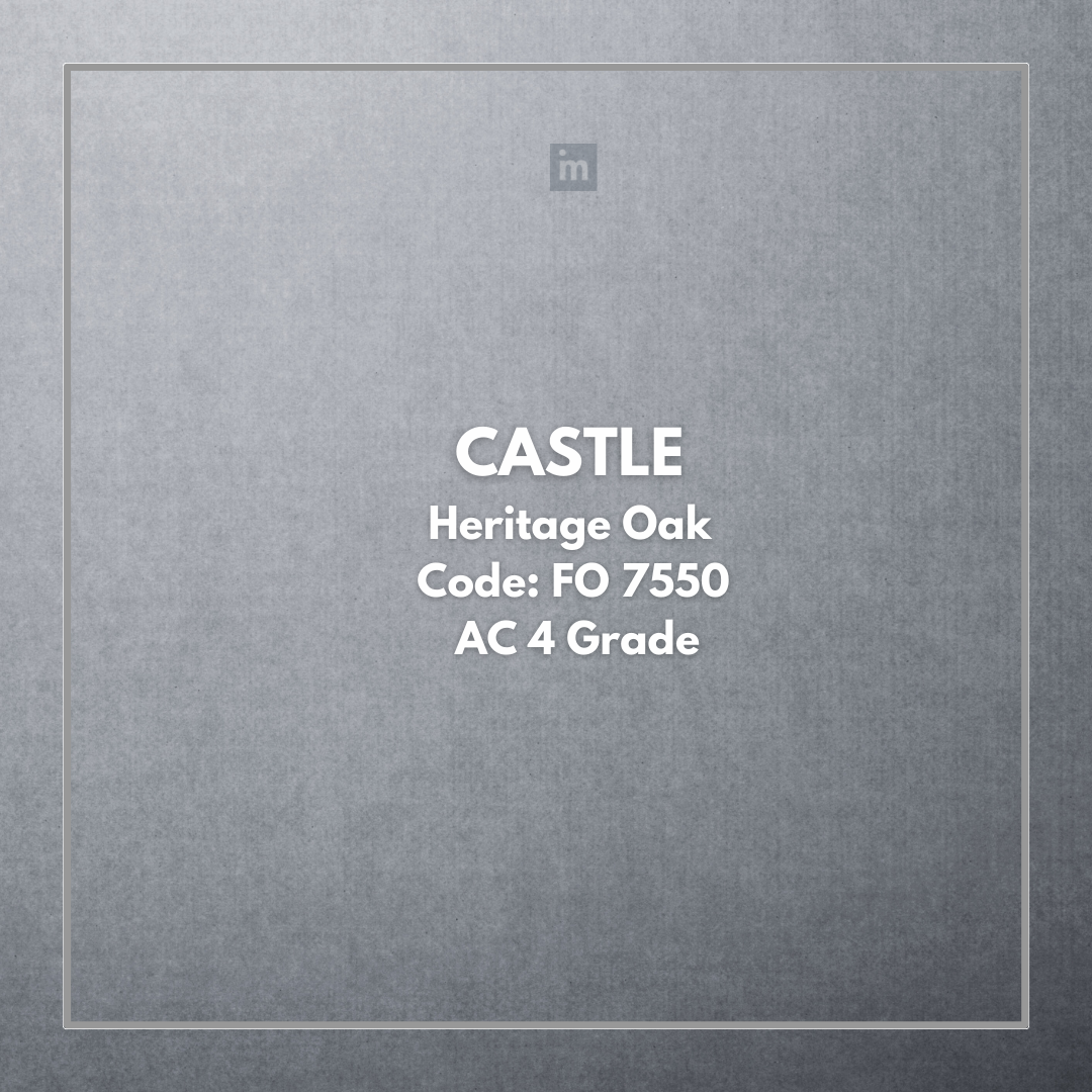 FO 7550 - HERITAGE OAK - CASTLE CLASS 32 - AC4 1216MM X 196MM X 8MM - OIL MATT - FLOORWALK  - LAMINATE WOODEN FLOORING