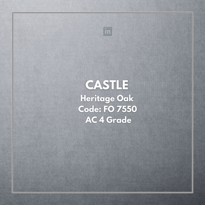 FO 7550 - HERITAGE OAK - CASTLE CLASS 32 - AC4 1216MM X 196MM X 8MM - OIL MATT - FLOORWALK  - LAMINATE WOODEN FLOORING