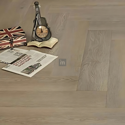 H 1122 - HERRINGBONE / DOUBLE HERRINGBONE / BASKET WEAVE / SHALLOW TEXTURE - SPC HERRINGBONE FLOORING - 625MM X 125MM X 0.3/5 + 1MM  - STUPA - SPC COLLECTION - FLOORING