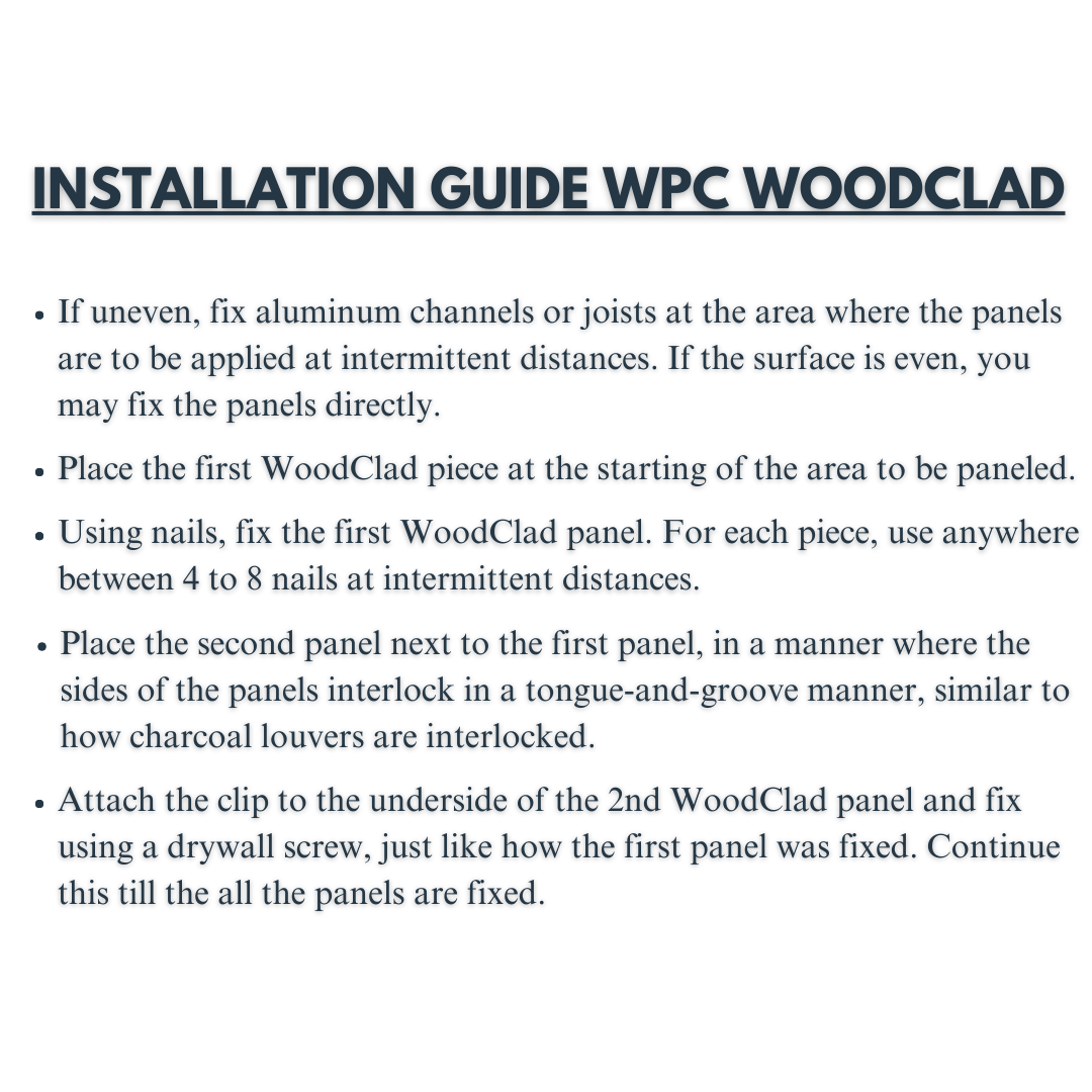 VPEX 1: AFRICAN TEAK / WPC WOODCLAD / ACP BASED LOUVERS / 9 FT x 219 MM x 26 MM