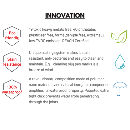 P 4444 - FLAT - SPC TILE FLOORING - 620MM X 310MM X 0.3/5 + 1MM  - STUPA - SPC COLLECTION - FLOORING