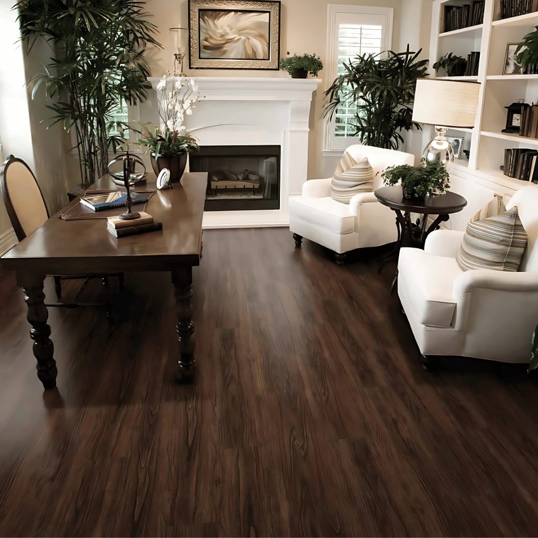 AC: HF000551 - JAVA WOOD - WOOD - ARISTO COLLECTION - 8.86INCH X 48.03INCH X 5MM - CLICK N LOCK TILES - WELSPUN FLOORING