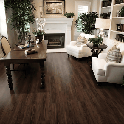 AC: HF000551 - JAVA WOOD - WOOD - ARISTO COLLECTION - 8.86INCH X 48.03INCH X 5MM - CLICK N LOCK TILES - WELSPUN FLOORING