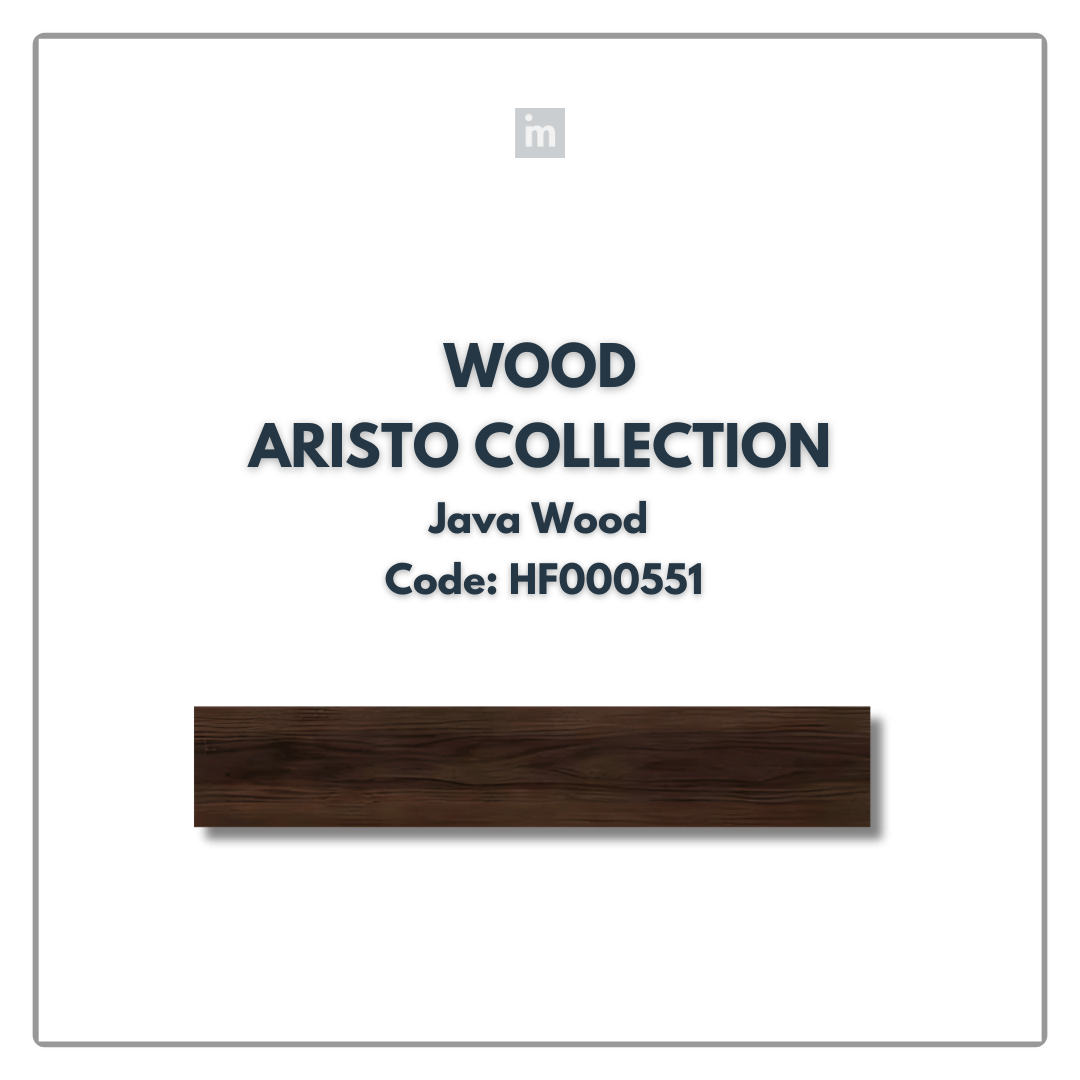 AC: HF000551 - JAVA WOOD - WOOD - ARISTO COLLECTION - 8.86INCH X 48.03INCH X 5MM - CLICK N LOCK TILES - WELSPUN FLOORING