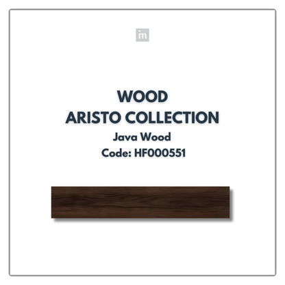 AC: HF000551 - JAVA WOOD - WOOD - ARISTO COLLECTION - 8.86INCH X 48.03INCH X 5MM - CLICK N LOCK TILES - WELSPUN FLOORING