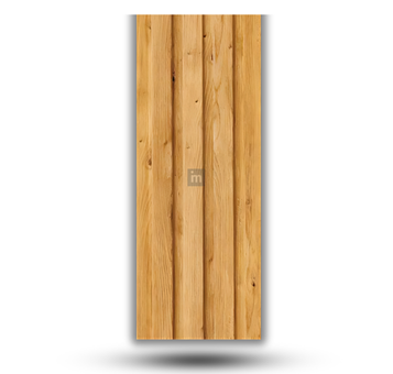 LV 501 - HEIGHT 8 FEET X WIDTH 5 INCH X THICKNESS 12MM - FLUTED LOUVERS - DECORATIVE CHARCOAL PANELS