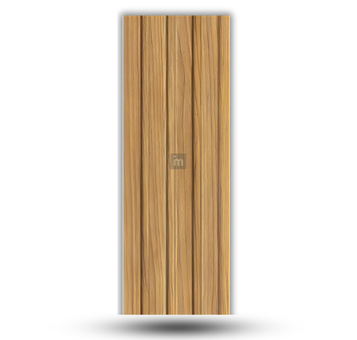 LV 502 - HEIGHT 8 FEET X WIDTH 5 INCH X THICKNESS 12MM - FLUTED LOUVERS - DECORATIVE CHARCOAL PANELS