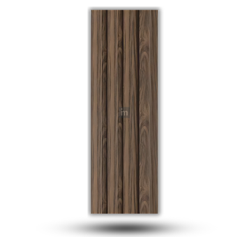 LV 503 - HEIGHT 8 FEET X WIDTH 5 INCH X THICKNESS 12MM - FLUTED LOUVERS - DECORATIVE CHARCOAL PANELS