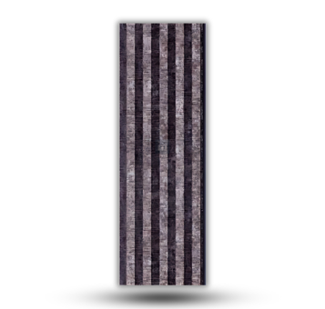 LV 509 - HEIGHT 8 FEET X WIDTH 5 INCH X THICKNESS 12MM - FLUTED LOUVERS - DECORATIVE CHARCOAL PANELS