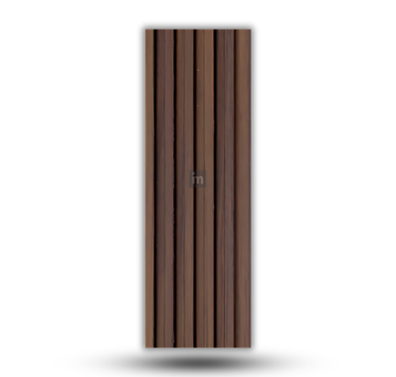 LV 519 - HEIGHT 8 FEET X WIDTH 5 INCH X THICKNESS 12MM - FLUTED LOUVERS - DECORATIVE CHARCOAL PANELS
