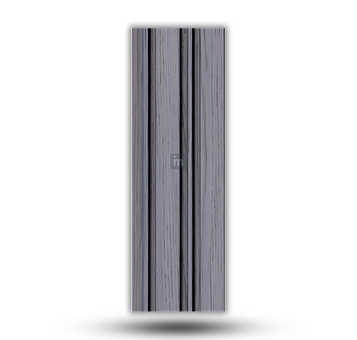 LV 531 - HEIGHT 8 FEET X WIDTH 5 INCH X THICKNESS 12MM - FLUTED LOUVERS - DECORATIVE CHARCOAL PANELS