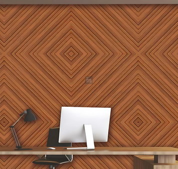 LV 540 - HEIGHT 8 FEET X WIDTH 5 INCH X THICKNESS 12MM - FLUTED LOUVERS - DECORATIVE CHARCOAL PANELS