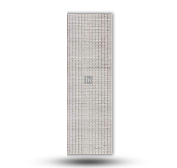 LV 550 - HEIGHT 8 FEET X WIDTH 5 INCH X THICKNESS 12MM - FLUTED LOUVERS - DECORATIVE CHARCOAL PANELS
