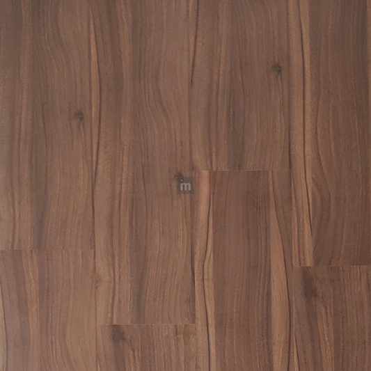 407 - LYON WALNUT - 1190MM X 181MM X 8MM - CORAL SERIES - LAMINATE WOODEN FLOORING
