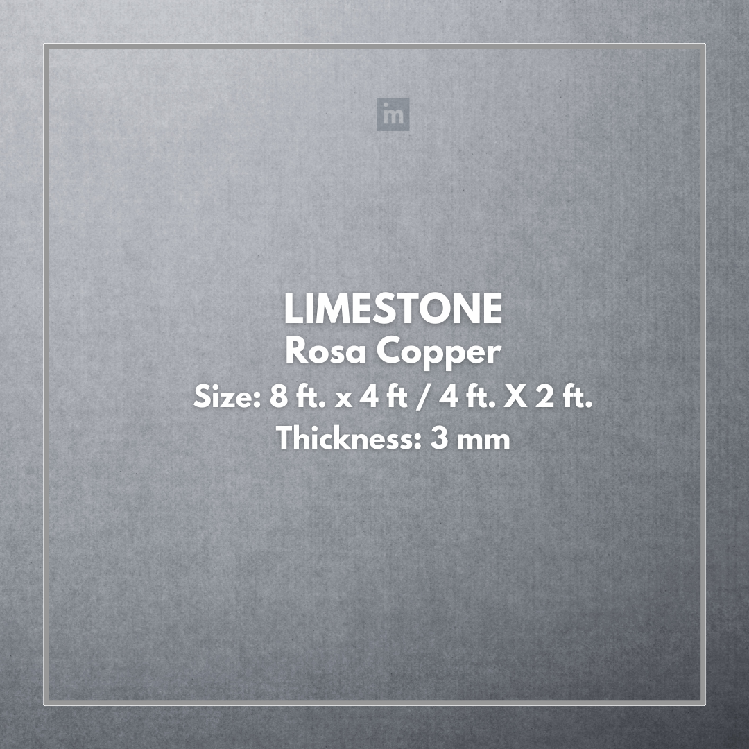 LIMESTONE ROSA COPPER - STONE VENEER