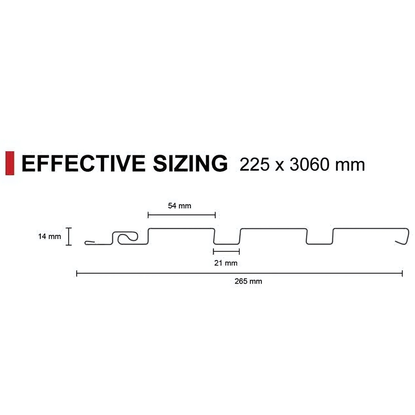 LOUVERS PANELS / 265MM  X 3060MM / INTERNAL CEILINGS AND WALLS / EXTERNAL CEILINGS / PARE INNOV+ / SOFFIT PANELS