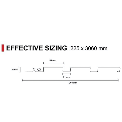 LOUVERS PANELS / 265MM  X 3060MM / INTERNAL CEILINGS AND WALLS / EXTERNAL CEILINGS / PARE INNOV+ / SOFFIT PANELS