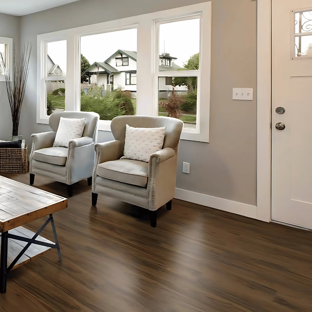 AC: HF000554 - LUISIANN LAUREL - WOOD - ARISTO COLLECTION - 8.86INCH X 48.03INCH X 5MM - CLICK N LOCK TILES - WELSPUN FLOORING