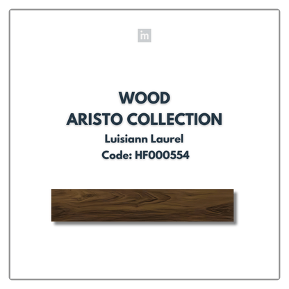 AC: HF000554 - LUISIANN LAUREL - WOOD - ARISTO COLLECTION - 8.86INCH X 48.03INCH X 5MM - CLICK N LOCK TILES - WELSPUN FLOORING