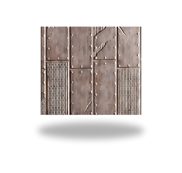 METAL BRICK - 2400MM X 600MM X 03MM - ANTICO - PREMIUM DECORATIVE SURFACE