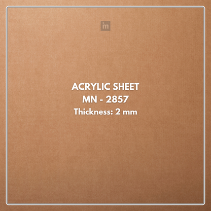 MN - 2857 - OPULENT TONERS - 2440MM X 1220MM (8FT X 4FT) - 2.0MM - 6H ANTI SCRATCH ACRYLIC SHEET - ACRYSTA