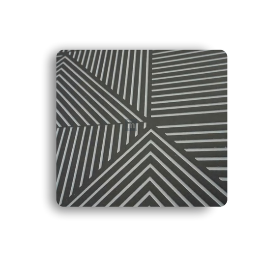 MN-351 / 2400MM x 595MM x 4MM / CHARCOAL PANELS / CARBON SERIES / REDEFINED LUXURY / MYSTIC PANELS AND PLANKS