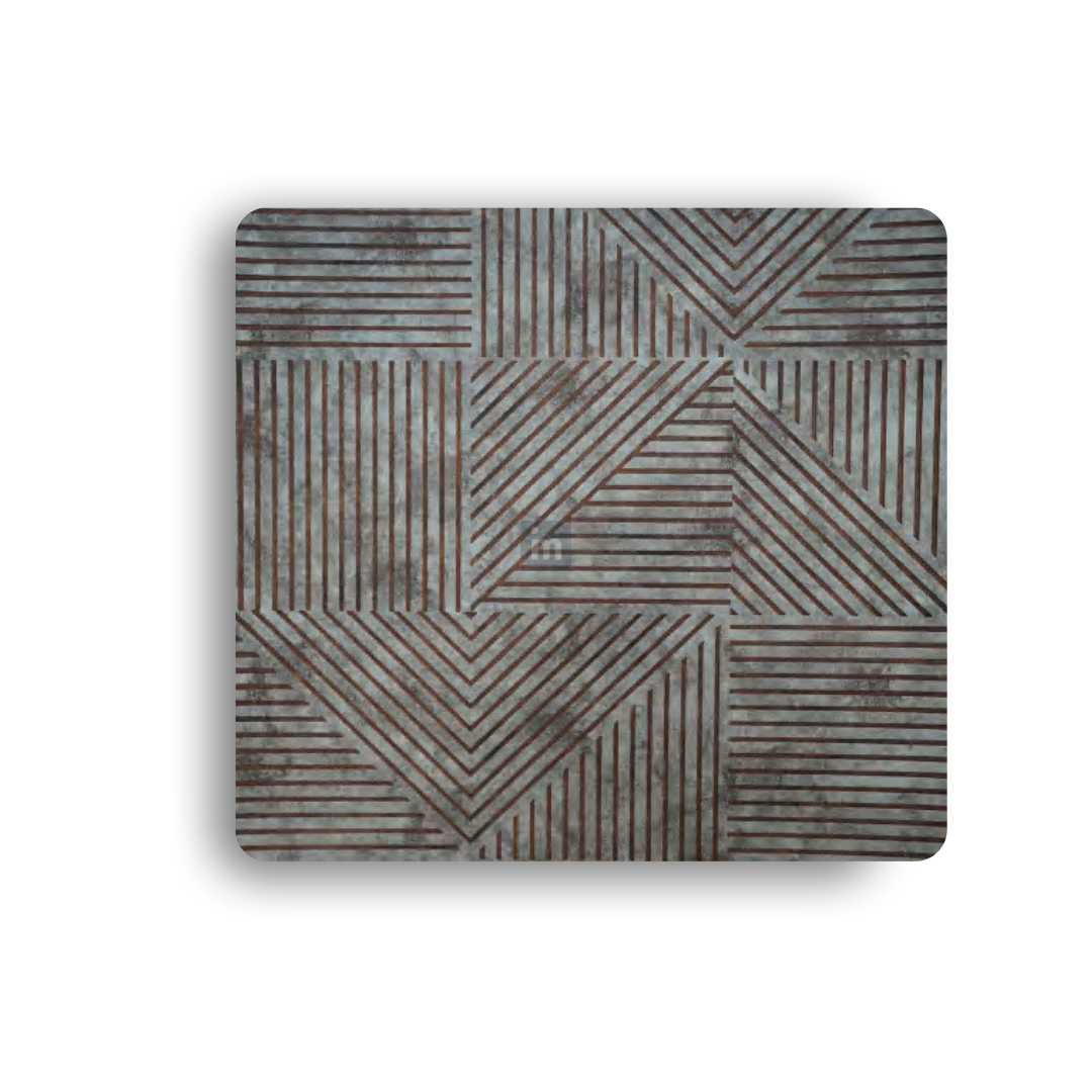 MN-352 / 2400MM x 595MM x 4MM / CHARCOAL PANELS / CARBON SERIES / REDEFINED LUXURY / MYSTIC PANELS AND PLANKS