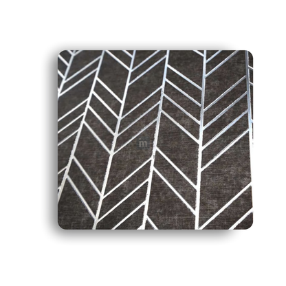 MN-363 / 2400MM x 595MM x 4MM / CHARCOAL PANELS / CARBON SERIES / REDEFINED LUXURY / MYSTIC PANELS AND PLANKS