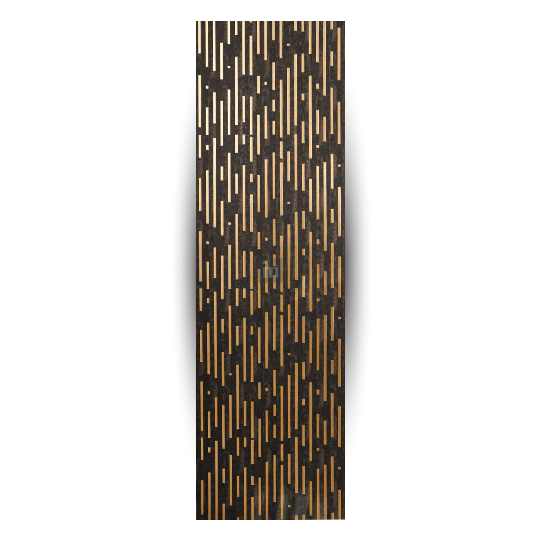 MN-376 / 2400MM x 595MM x 4MM / CHARCOAL PANELS / CARBON SERIES / REDEFINED LUXURY / MYSTIC PANELS AND PLANKS