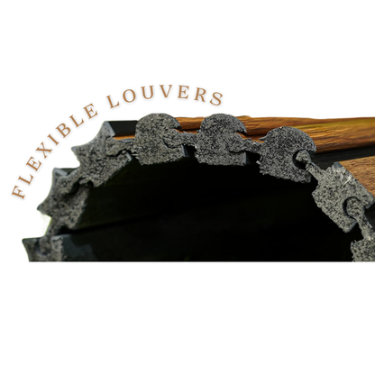 MN-428 / FLEX FLEXIBLE LOUVERS / MYSTIC / 2440MM x  35MM x 18MM