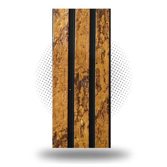 MN-429 / FLEX FLEXIBLE LOUVERS / MYSTIC / 2440MM x  35MM x 18MM