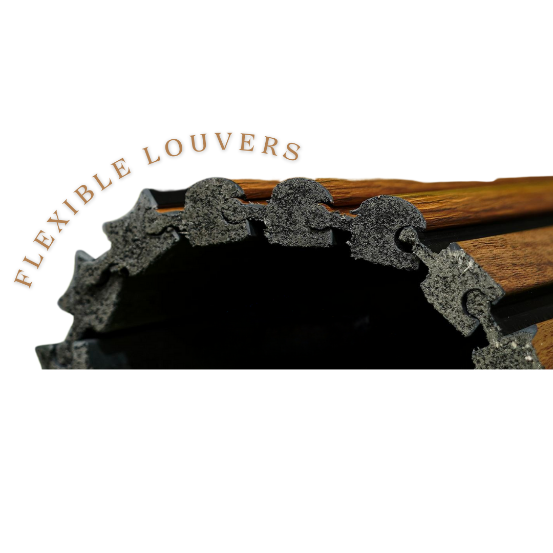 MN-430 / FLEX FLEXIBLE LOUVERS / MYSTIC / 2440MM x  35MM x 18MM