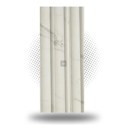 MN-437 / FLEX FLEXIBLE LOUVERS / MYSTIC / 2440MM x 35MM x 20MM