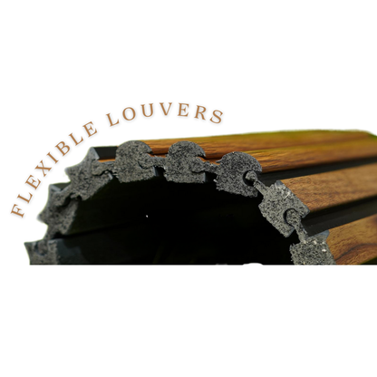 MN-440 / FLEX FLEXIBLE LOUVERS / MYSTIC / 2440MM x 35MM x 20MM