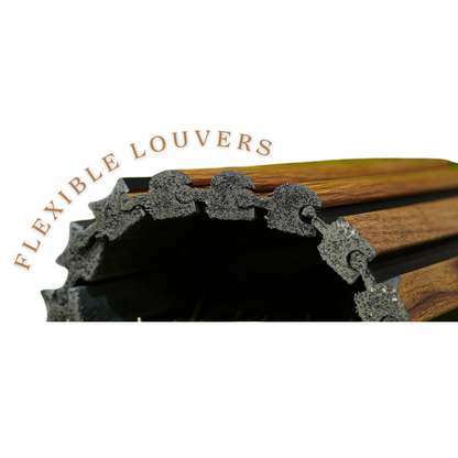 MN-447 / FLEX FLEXIBLE LOUVERS / MYSTIC / 2440MM x 35MM x 20MM