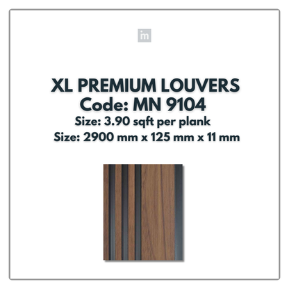 MN-9104 / PRIVE XL PREMIUM LOUVERS / MYSTIC / 9 FT x  5 INCH x 11MM