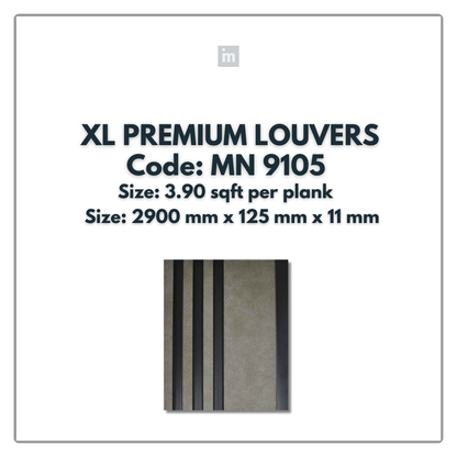 MN-9105 / PRIVE XL PREMIUM LOUVERS / MYSTIC / 9 FT x  5 INCH x 11MM
