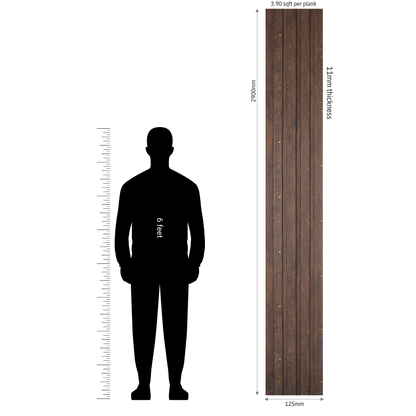 MN-9153 / PRIVE XL PREMIUM LOUVERS / MYSTIC / 9 FT x  5 INCH x 11MM